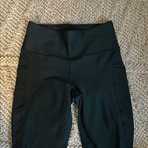 ATHLETA dark green High-Waisted Leggings